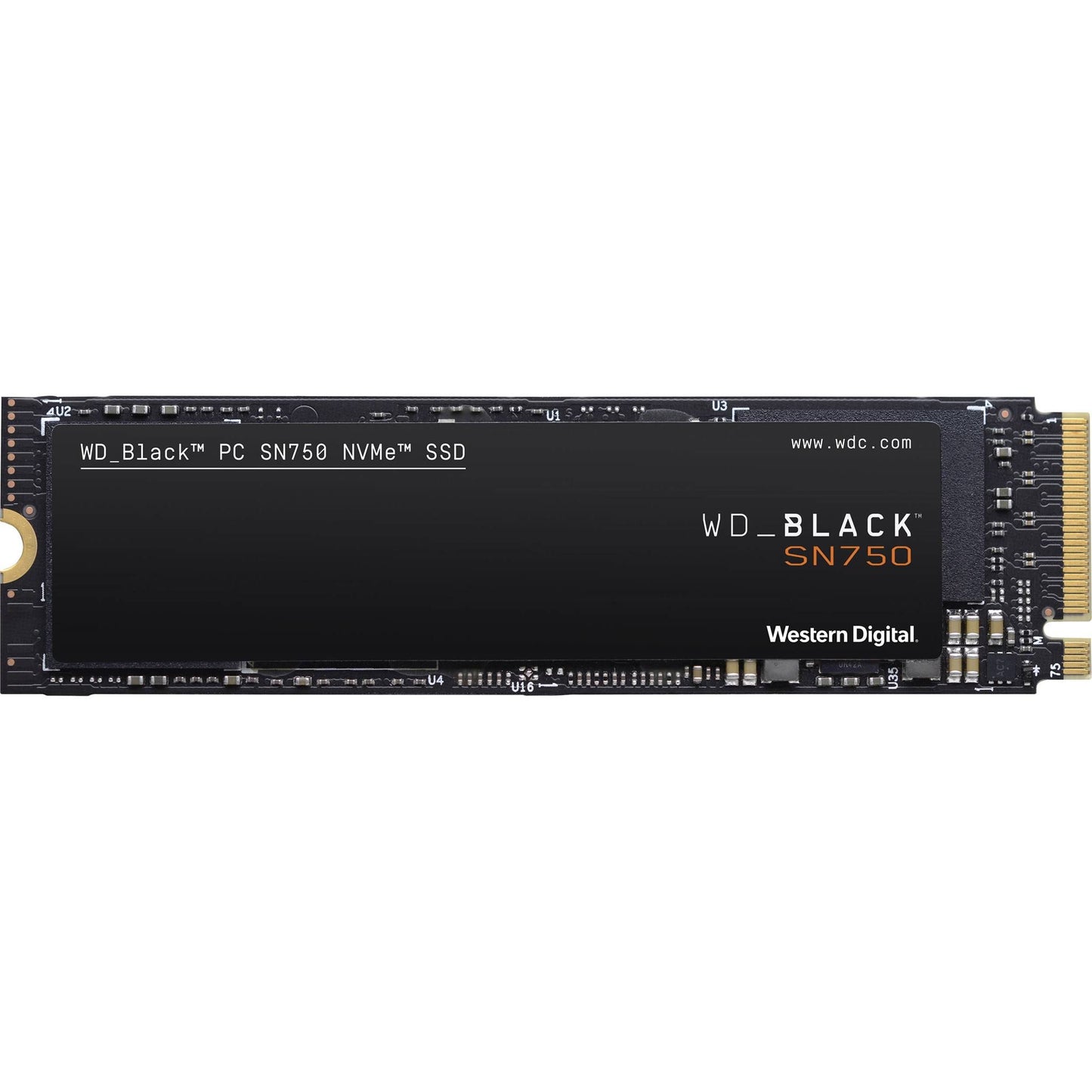 WD Black SN750 NVMe SSD WDBRPG2500ANC - Solid State Drive - 250 GB - Internal - M.2 2280 - PCI Express 3.0 X4 (NVMe)