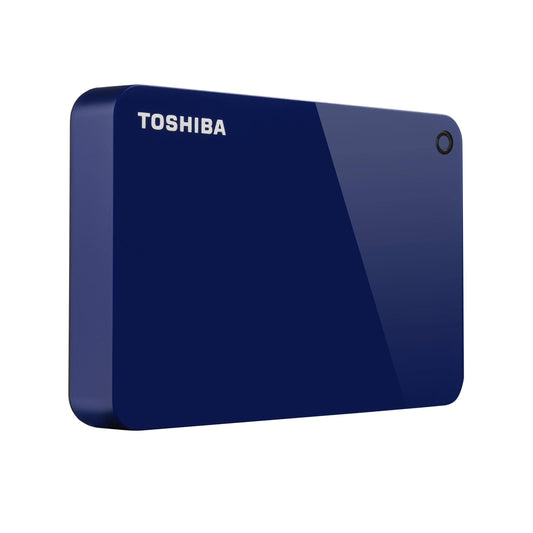 Toshiba Canvio Advance Portable External Hard Drive 4TB Blue - HDTC940XL3CA