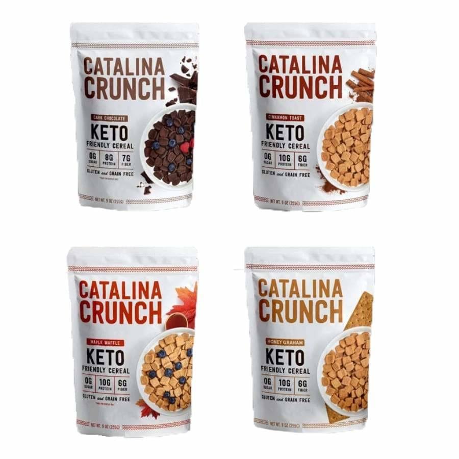 Catalina Crunch Keto Cereal - Variety Pack, 4-Flavor