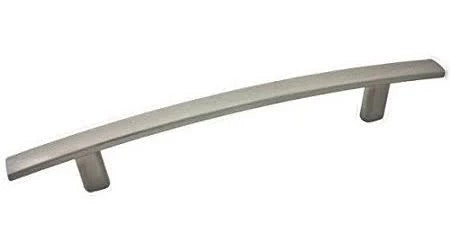 Cosmas 2363-160sn Satin Nickel Subtle Arch Cabinet Hardware Handle Pull - 6-5/16 inch (160mm) Hole Centers - 25 Pack