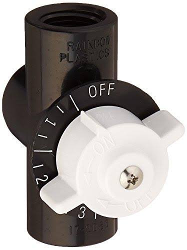 Pentair R172086 1/2-Inch Control Valve Replacement Rainbow Automatic Chlorine/Bromine Pool and Spa Feeder