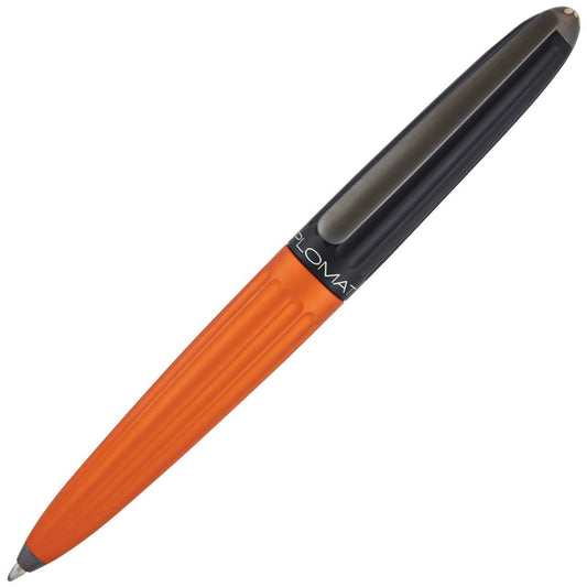 Diplomat Aero Ballpoint Pen - Black / Orange