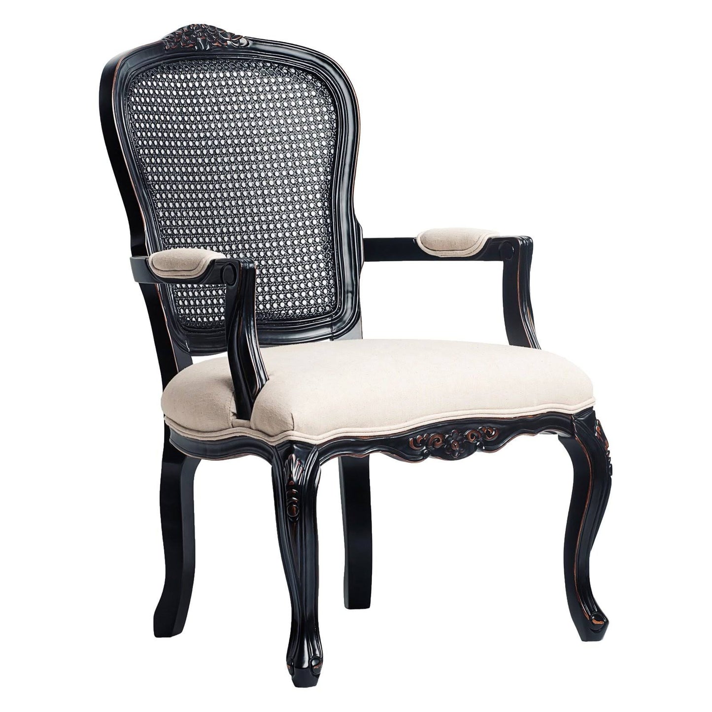 Comfort Pointe Anna Cane Back Arm Chair