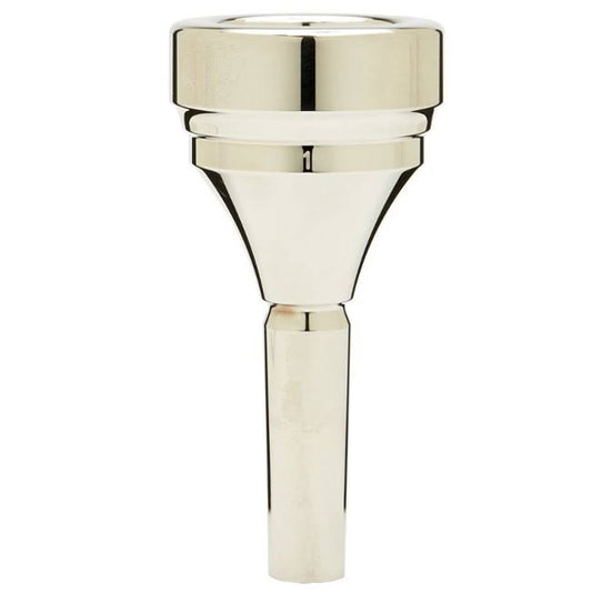 Denis Wick Classic Series Tuba Mouthpiece in Silver 3