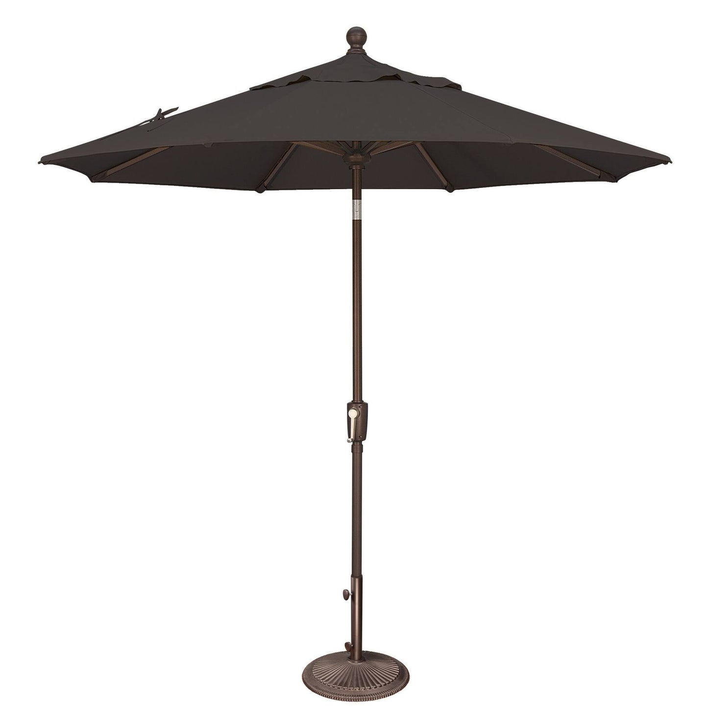 SimplyShade Catalina 7.5 Market Umbrella; Solefin / Black