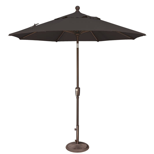 SimplyShade Catalina 7.5 Market Umbrella; Solefin / Black