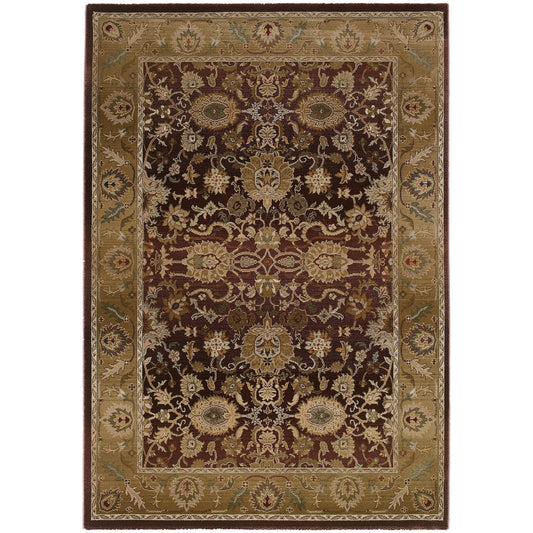 Oriental Weavers Generations 1732M Purple/ Gold Area Rug 2 x 3