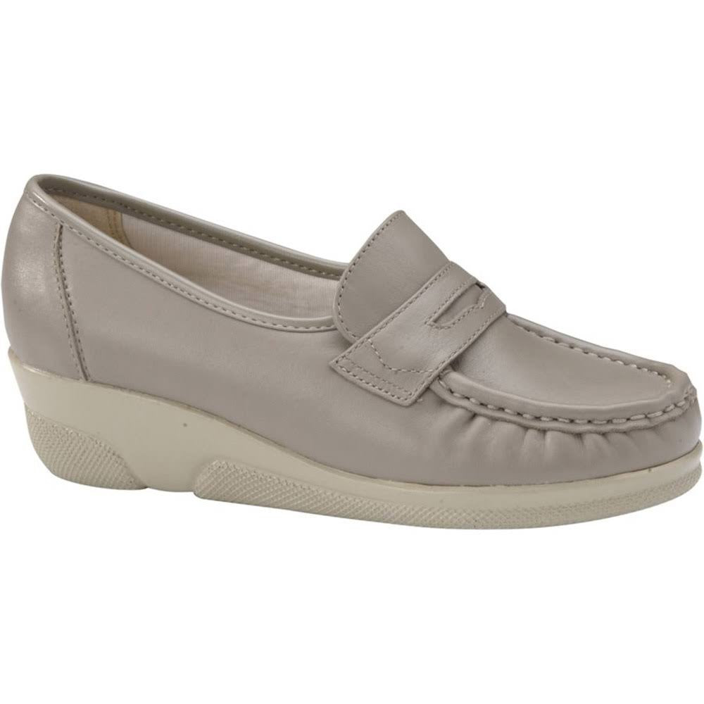 Womens Softspots Pennie, Adult, Size: 8 WW, Taupe