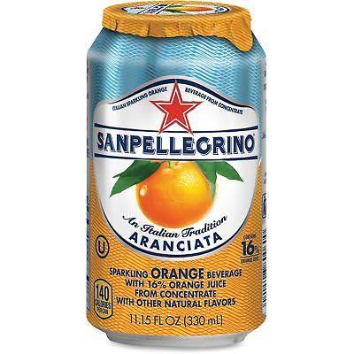 Sanpellegrino Aranciata Beverage 11.15oz. 12/CT OE 041508433457