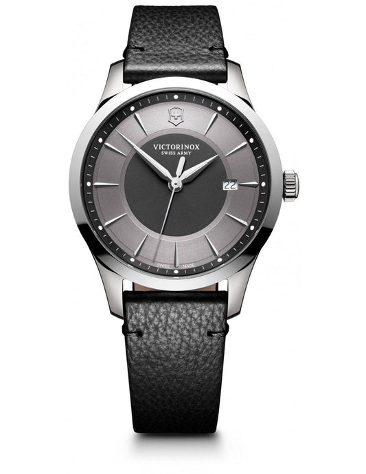 Victorinox Alliance Black and Silver Dial Mens Watch 241804