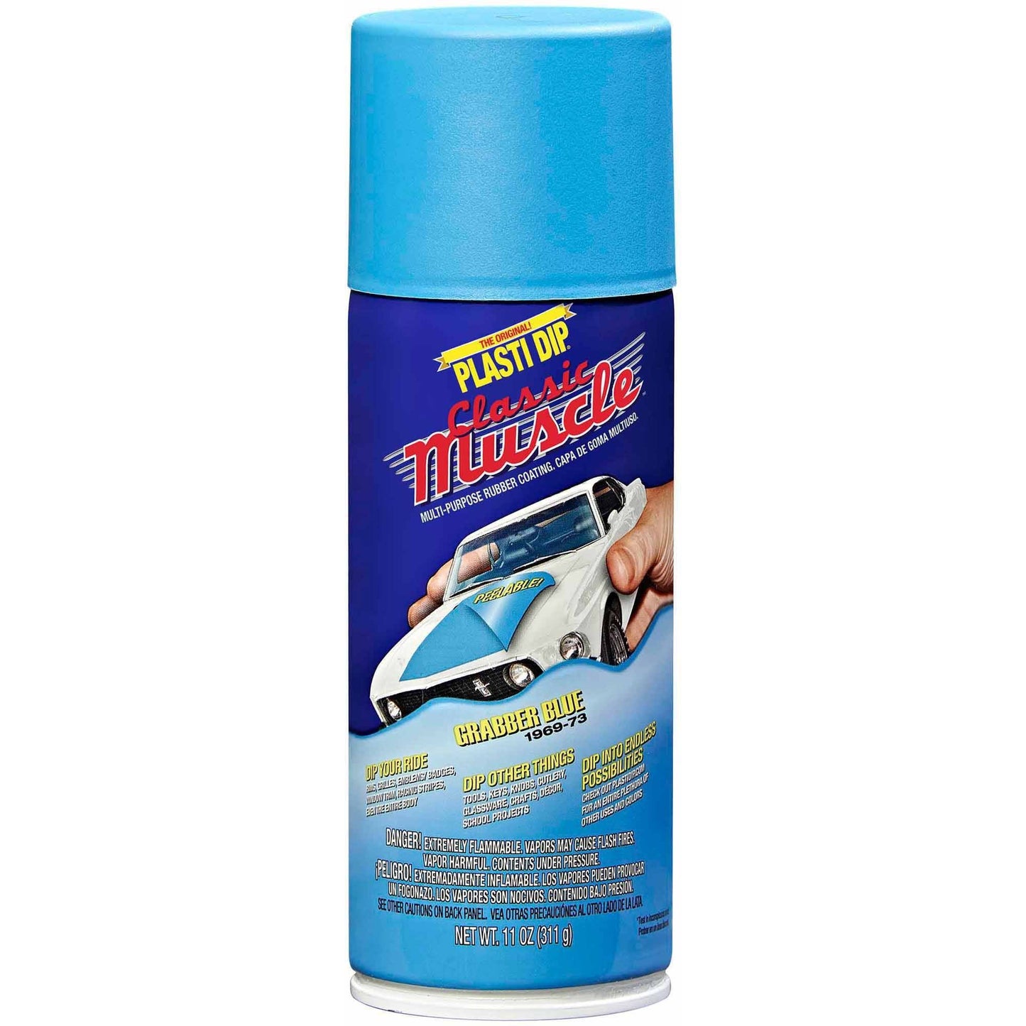 Performix 11304 Grabber Blue Classic Muscle Car Rubber Coating 11 oz