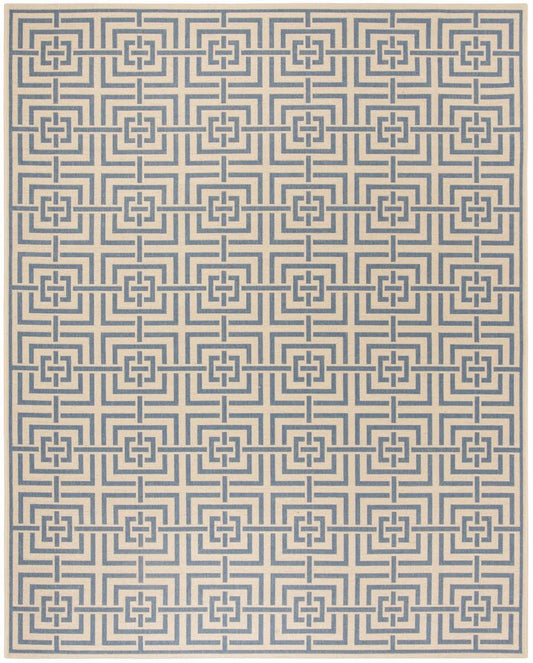 Safavieh Linden LND128N Cream/Blue 8 x 10 Area Rug