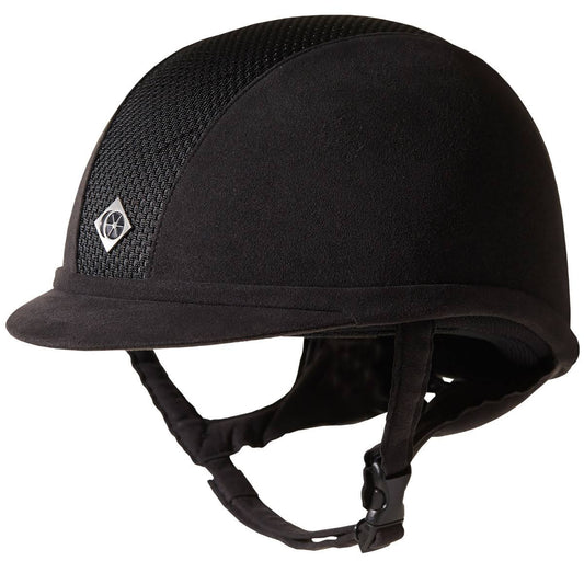 Charles Owen Ayr8 Plus Helmet - 7 - Round - Black