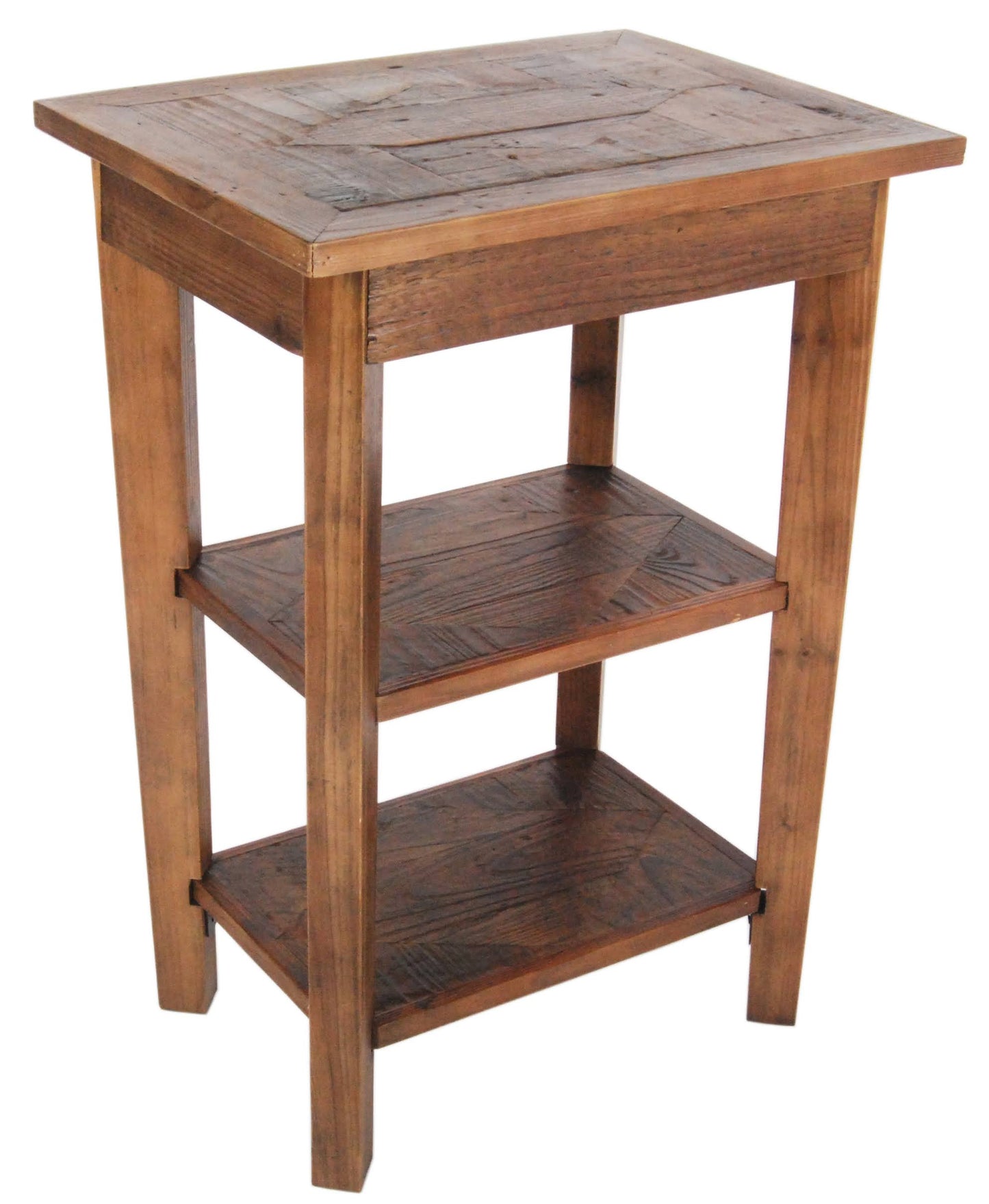 Revive - Reclaimed 2 Shelf End Table, Natural