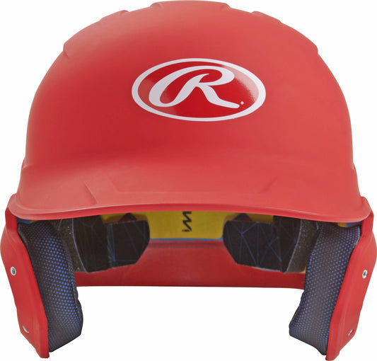 Rawlings Mach Junior Batting Helmet - Matte Scarlet