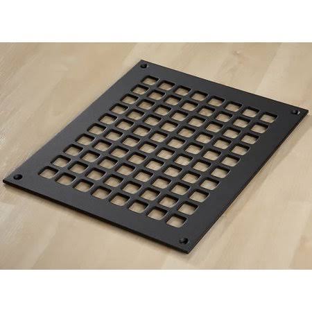 Reggio Registers G1012-Snh Grid Series 10 inch x 8 inch Floor GRILLE, Black