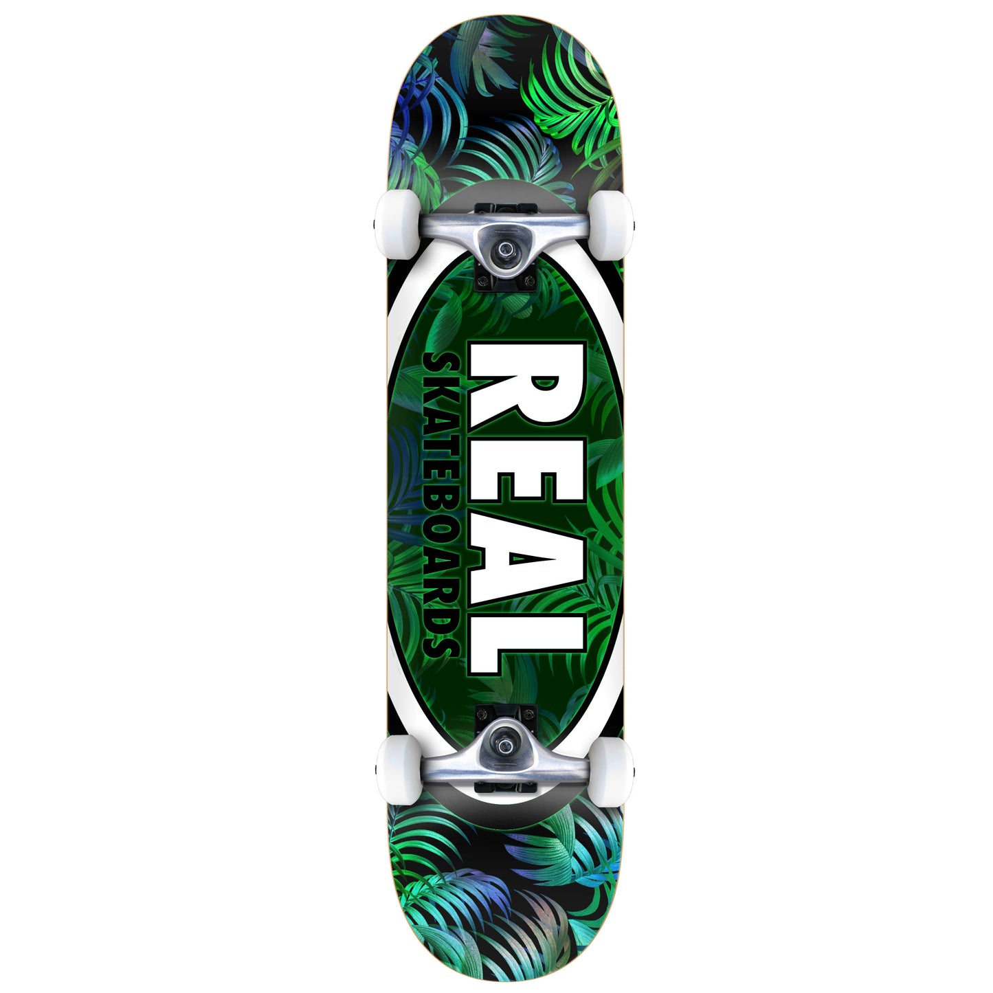 Real Skateboards Tropic Oval II Complete Skateboard 8.0 (Beginner)