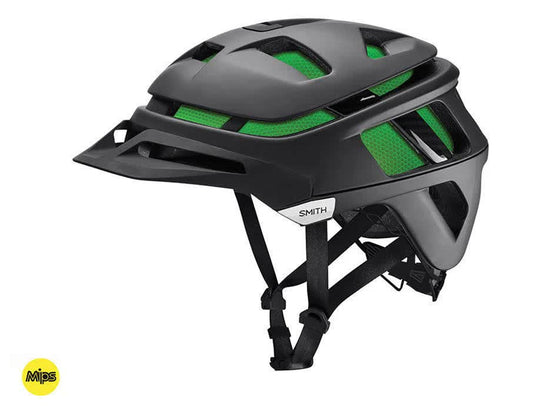 Smith Forefront MIPS Bike Helmet (Matte Black, Small)