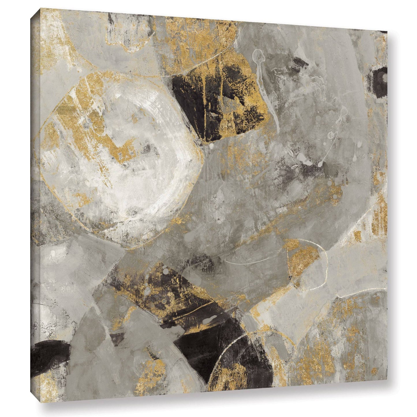 Silvia Vassileva Painted Desert Neutral Gallery Wrapped Canvas - Multi