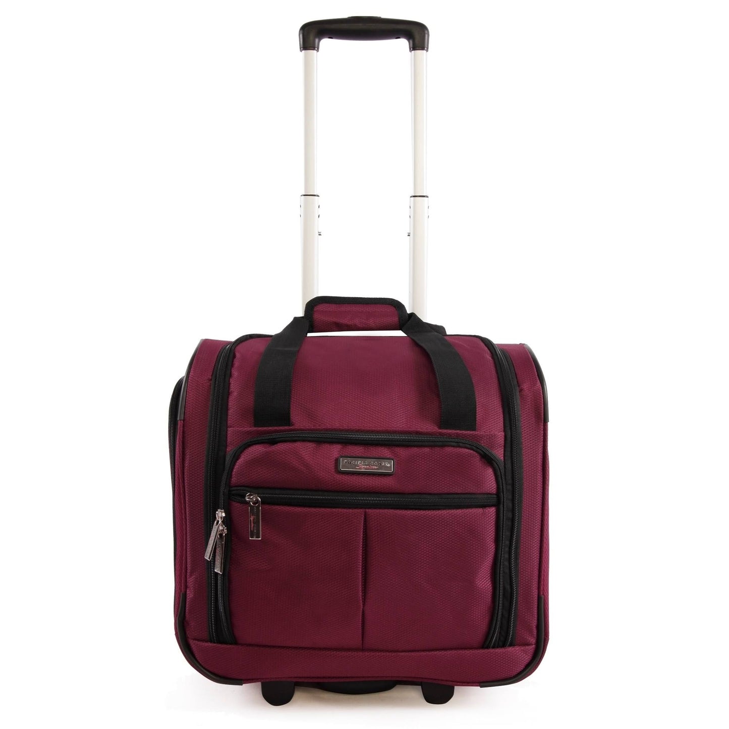 Pacific Coast Red Underseat Rolling Tote Carry on