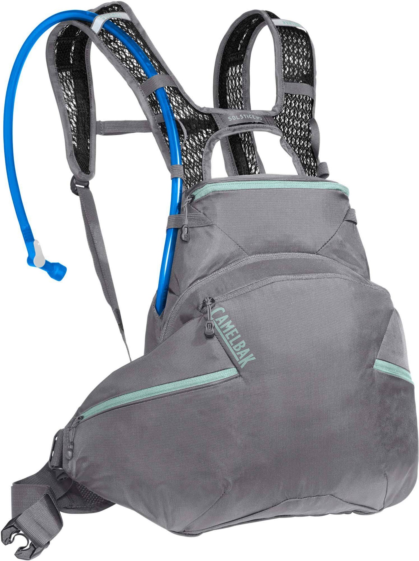 CamelBak Women & S Solstice LR 10 Hydration Pack - Gunmetal / Blue Haze