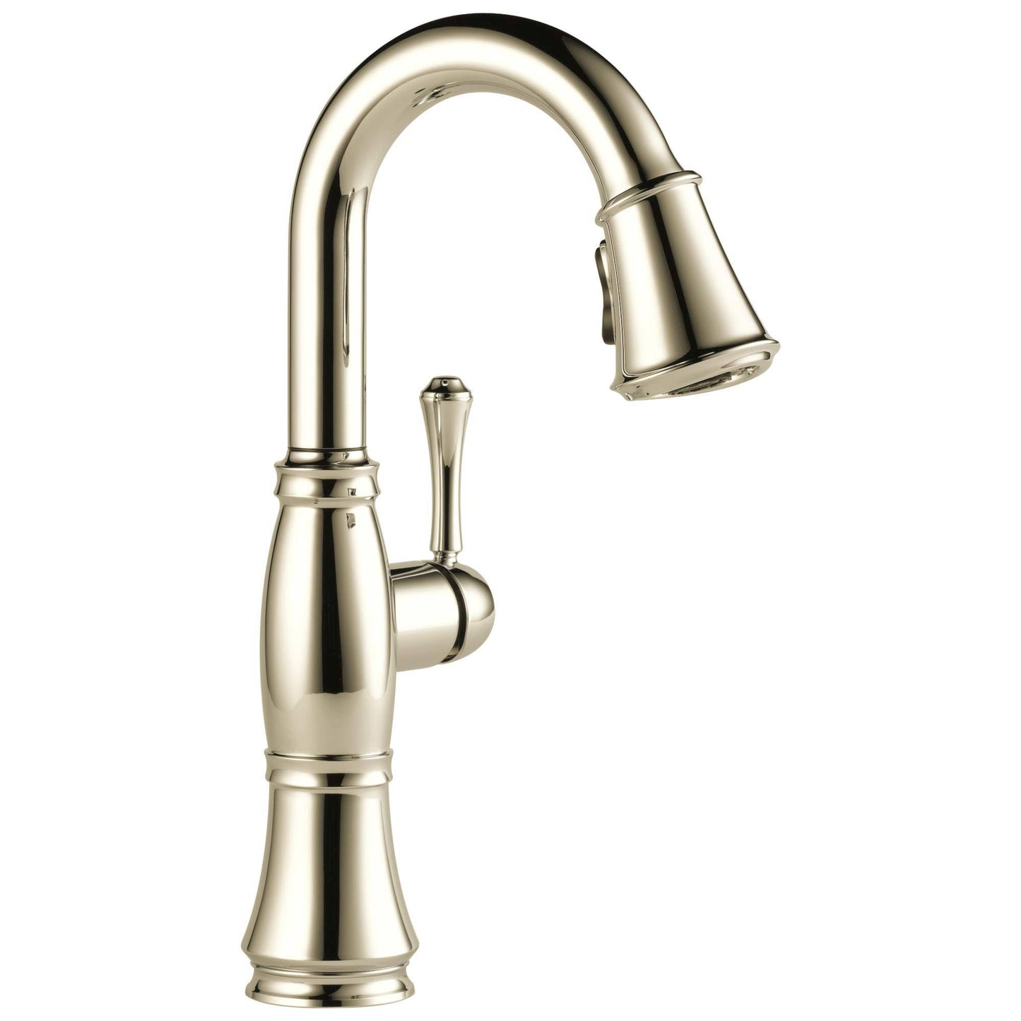 Delta Cassidy Single-Handle Bar Faucet in Lumicoat Polished Nickel 9997-DST