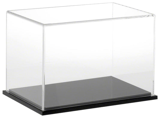 Plymor Clear Acrylic Display Case with Black Base, 9