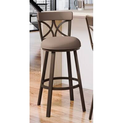 Bexhill Swivel Bar Counter Stool Winston Porter Seat Height: Bar Stool (30