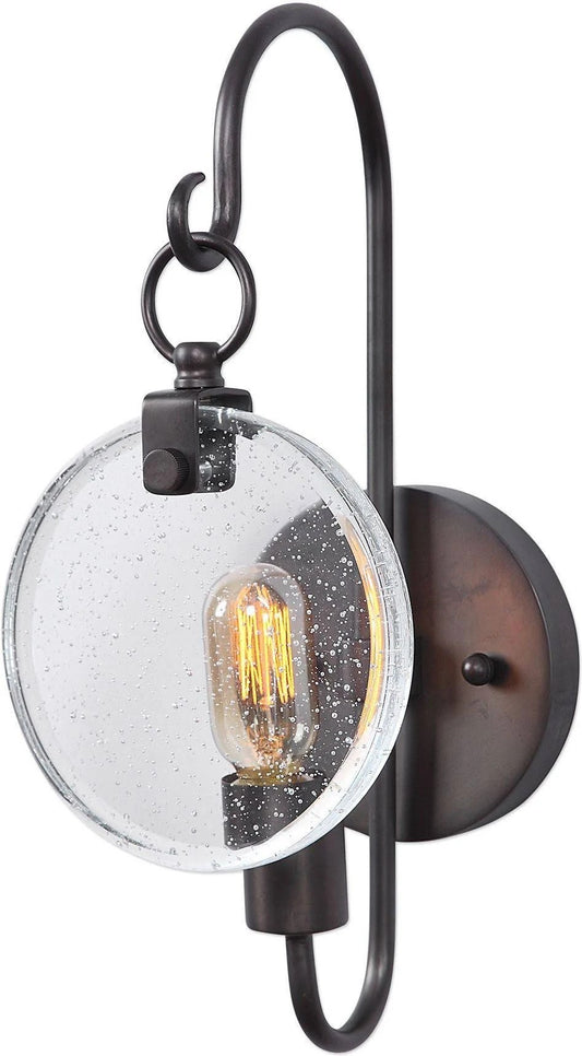 Uttermost 22520 Whitten 1 Light Bronze Sconce