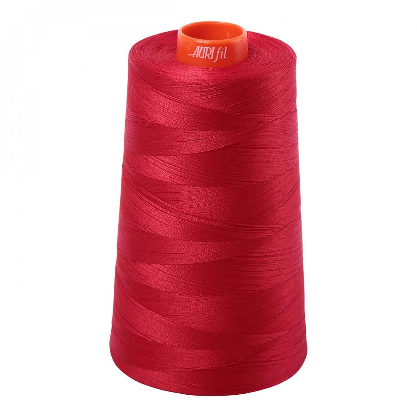 Aurifil 2250 - Red- Mako 50 WT 100% Cotton Thread, 6,452 Yard Cone