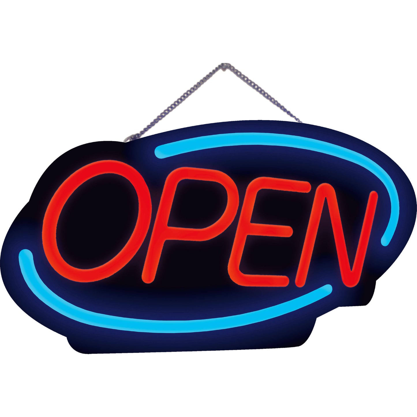 Royal Sovereign RSIRSB1340E LED Open Business Sign, Red/Blue