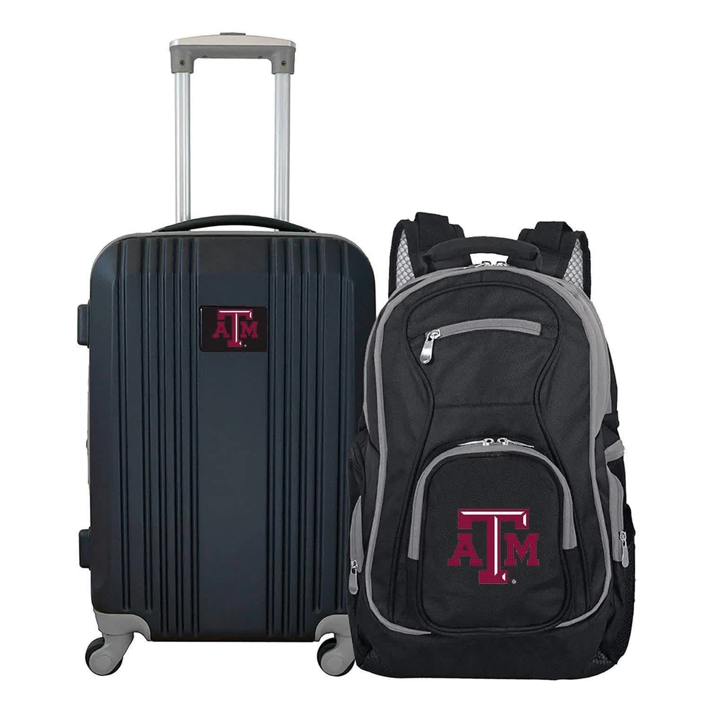 Texas Au0026M Aggies 2 Piece Set Luggage and Backpack