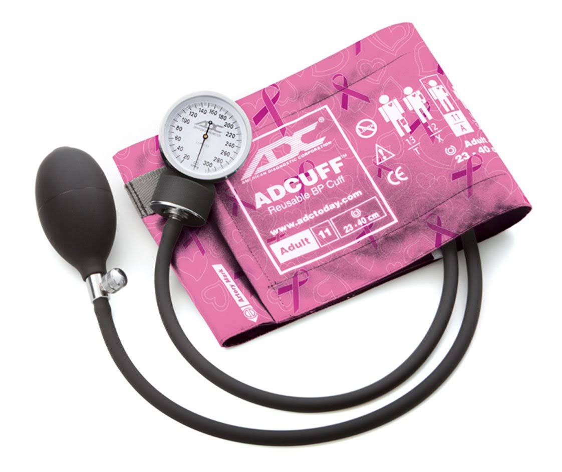 Adc-760-11abca Prosphyg Pocket Aneroid Sphyg-Breast Cancer Ribbons