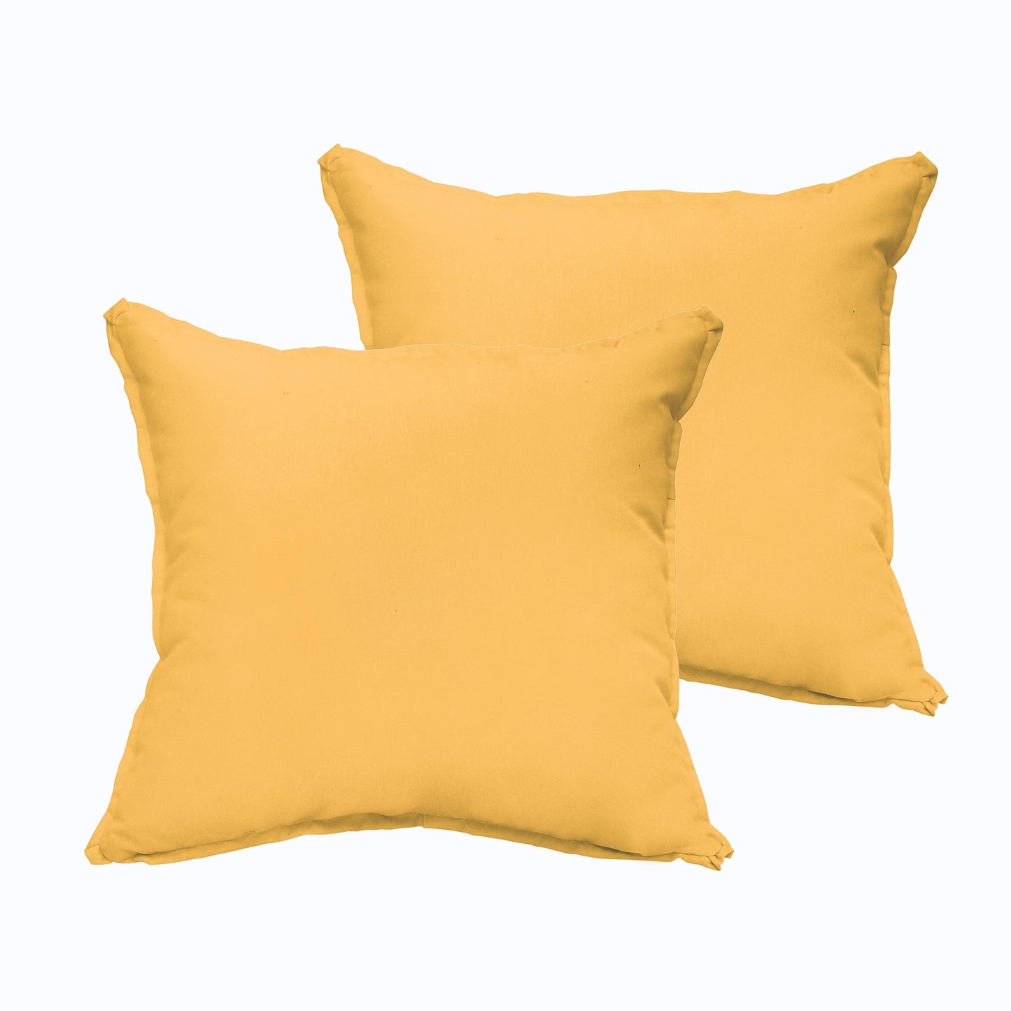 Sloane Butter Yellow Indoor/ Outdoor 22-inch Square Pillow Set