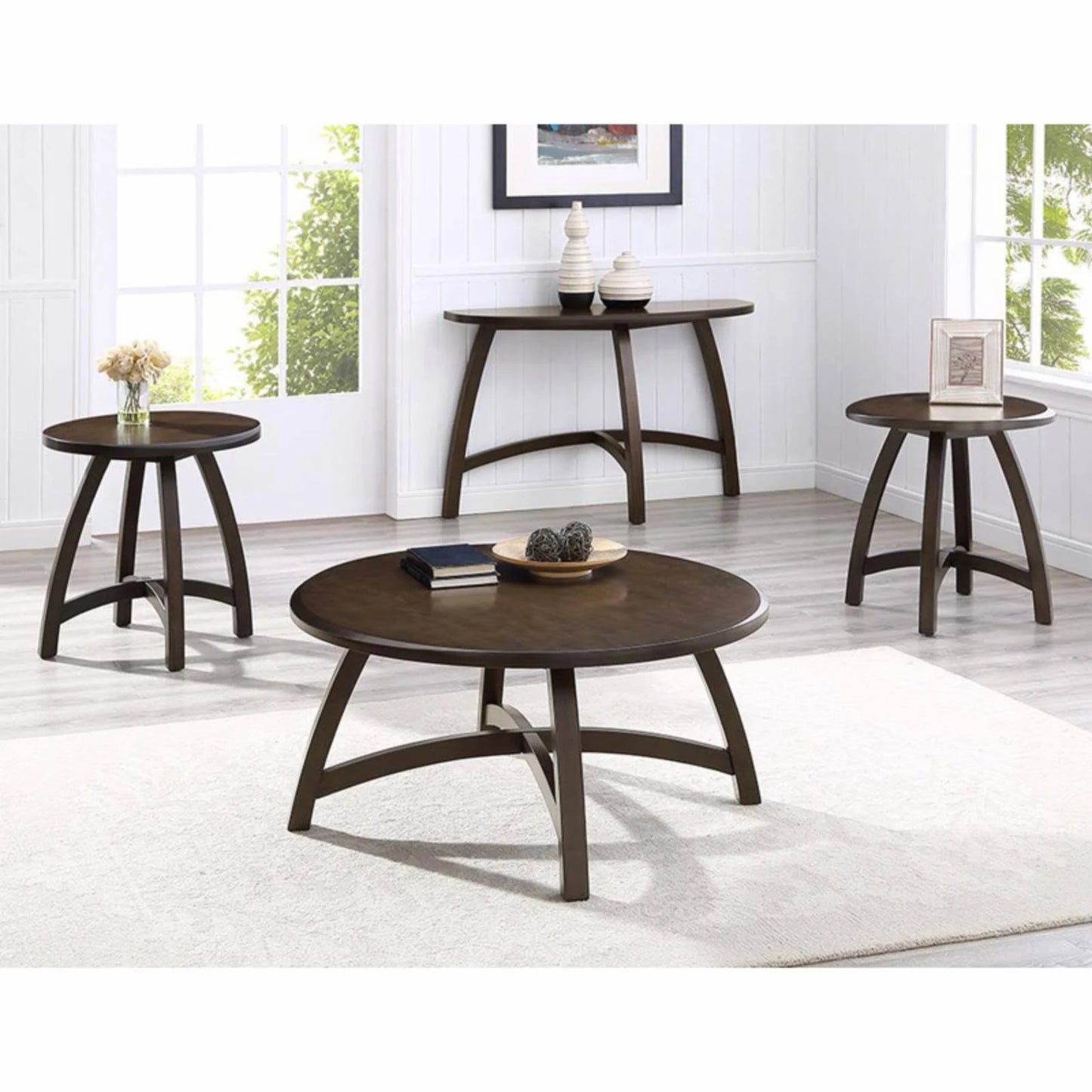 Bernards Miranda 3-Piece Occasional Table Set