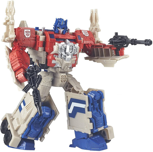 Transformers Generations Leader Powermaster Optimus Prime Action