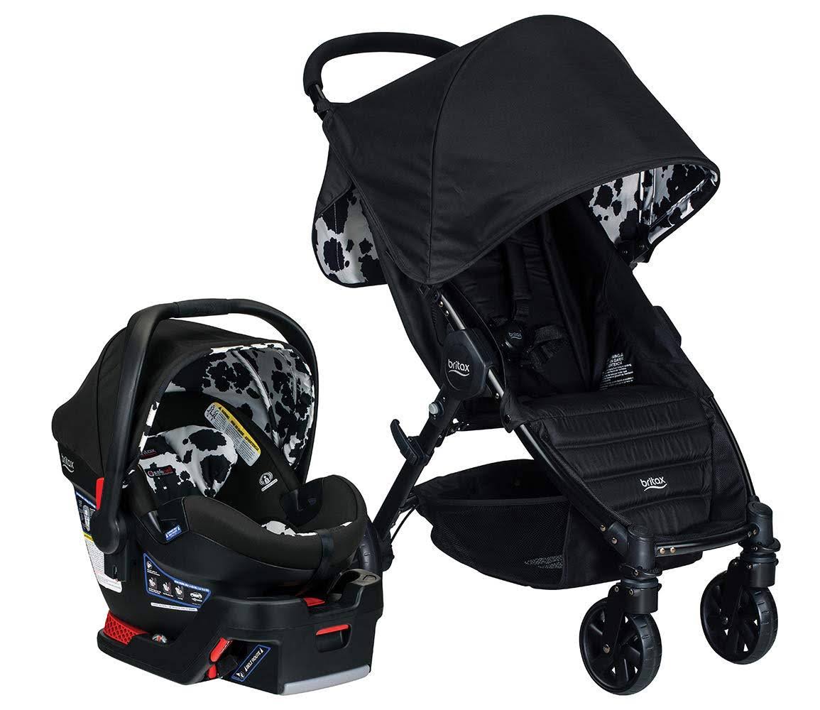 Britax Pathway B-Safe Ultra Travel System - Cowmooflage