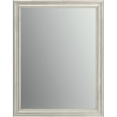 Delta Rectangular Standard Float Mount Framed Bathroom/Vanity Mirror Delta Size: 27.87