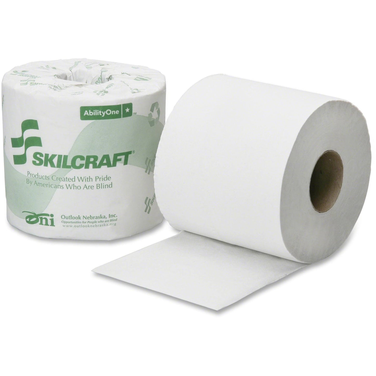 SKILCRAFT 2-Ply PCF Individual Toilet Tissue Rolls