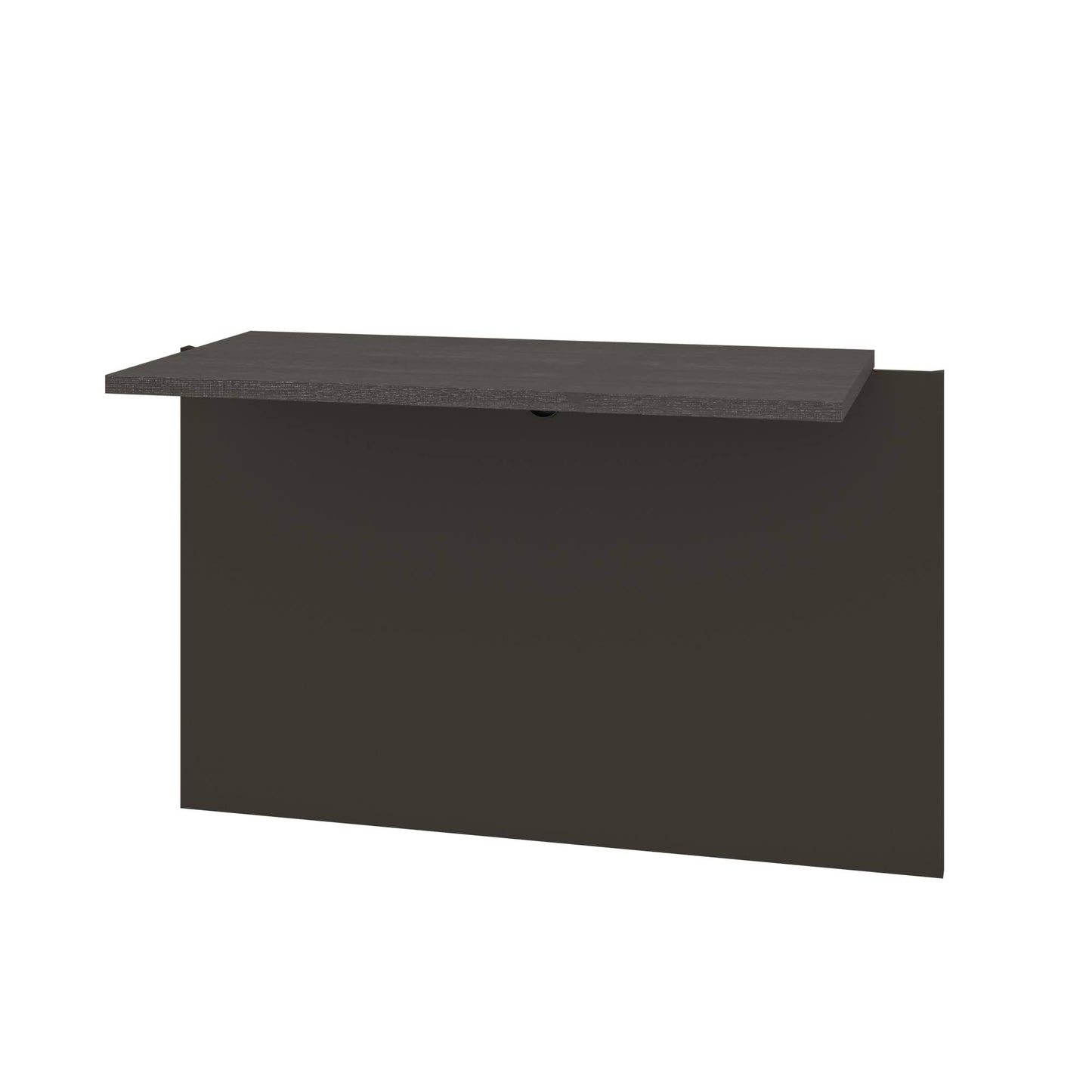 Bestar 99820-000047 Prestige + Bridge in Bark Gray Slate