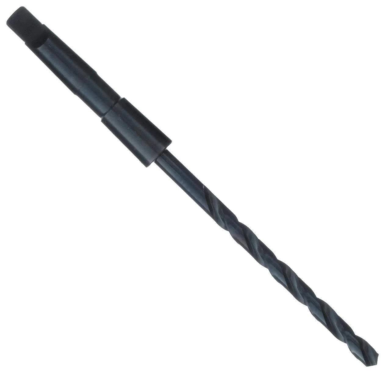 Precision Twist Drill 020046 | 23/32x22 Diameter 9-1/2x22 OAL 118 Degree High Speed Steel Steam Oxide Taper Shank Drill Bit