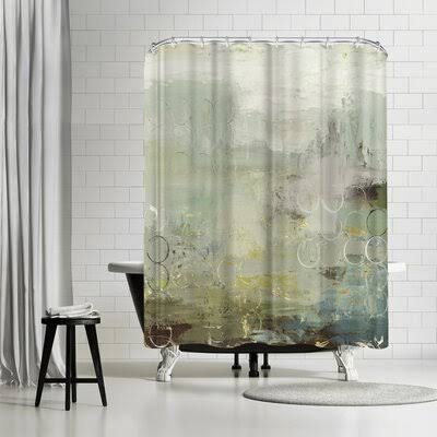 Pi Creative Art Liability I Single Shower Curtain East Urban Home