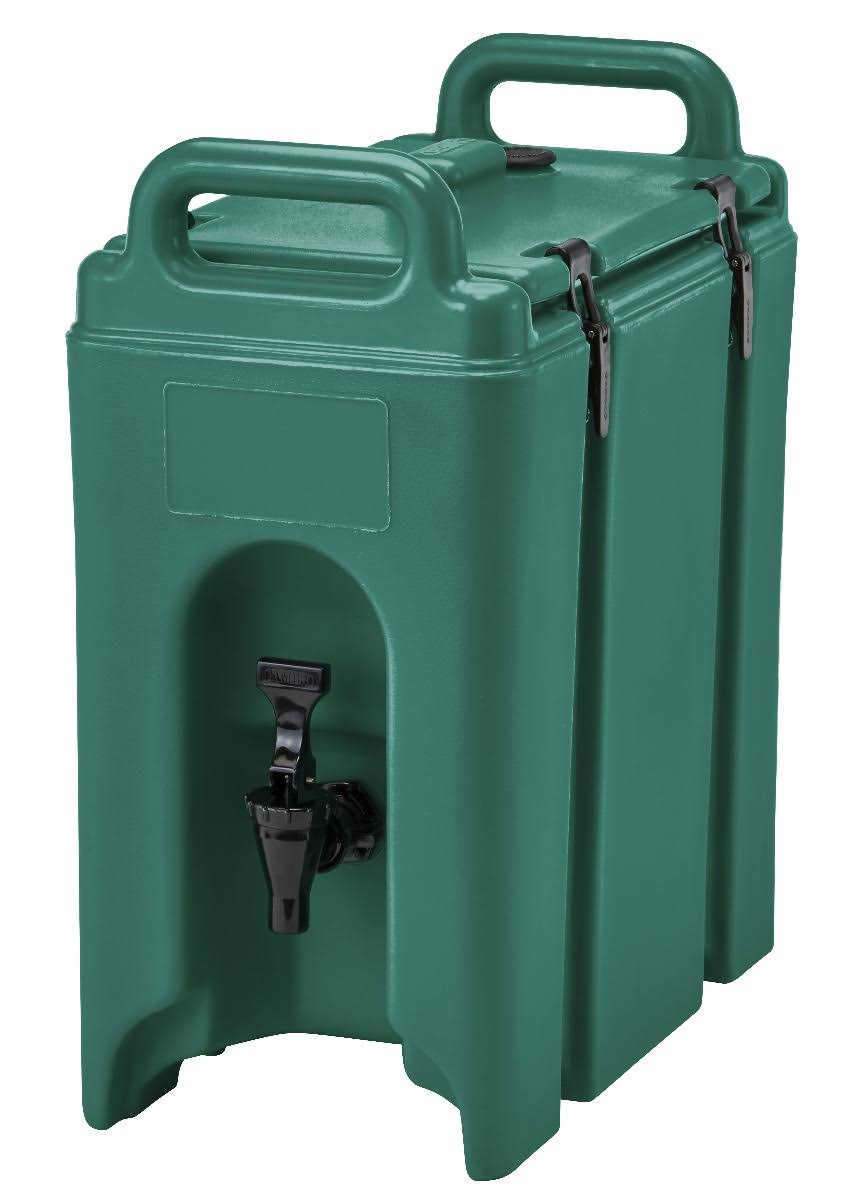 Cambro 250LCD519 Green Camtainer 2.5 Gallon Insulated Beverage Carrier