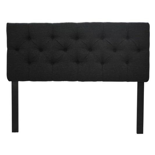 Sole Designs Jackie Upholstered Headboard Black, Size: Twin