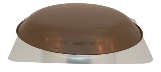 1400 CFM Brown Steel Cool Attic Power Roof Vent