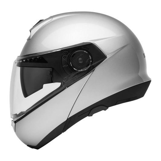 Schuberth C4 Basic Helmet, Silver, Size M