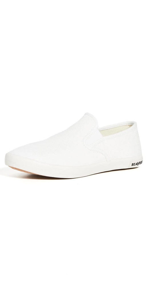 SeaVees Baja Standard Slip-On Sneaker, 7 / White