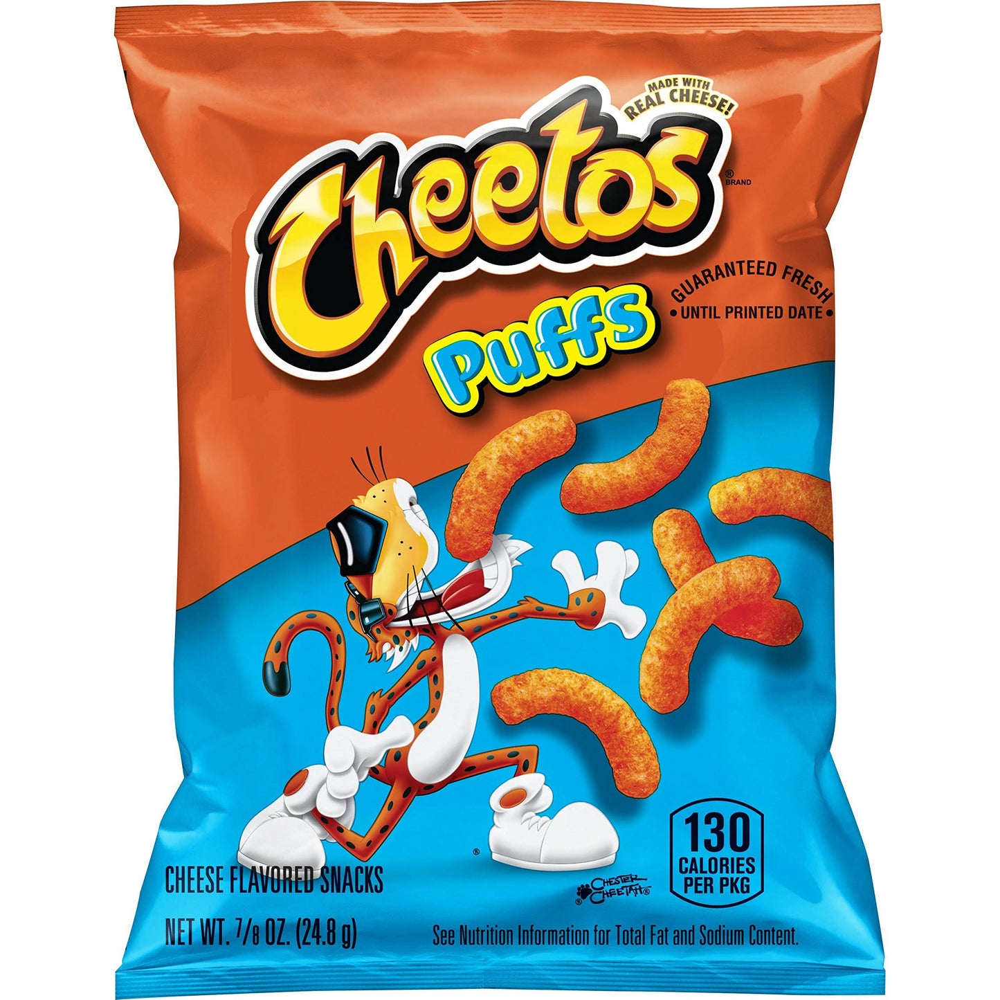 CHEETOS Cheese Snacks Jumbo Puffs 0.875 Ounce (Pack of 104)