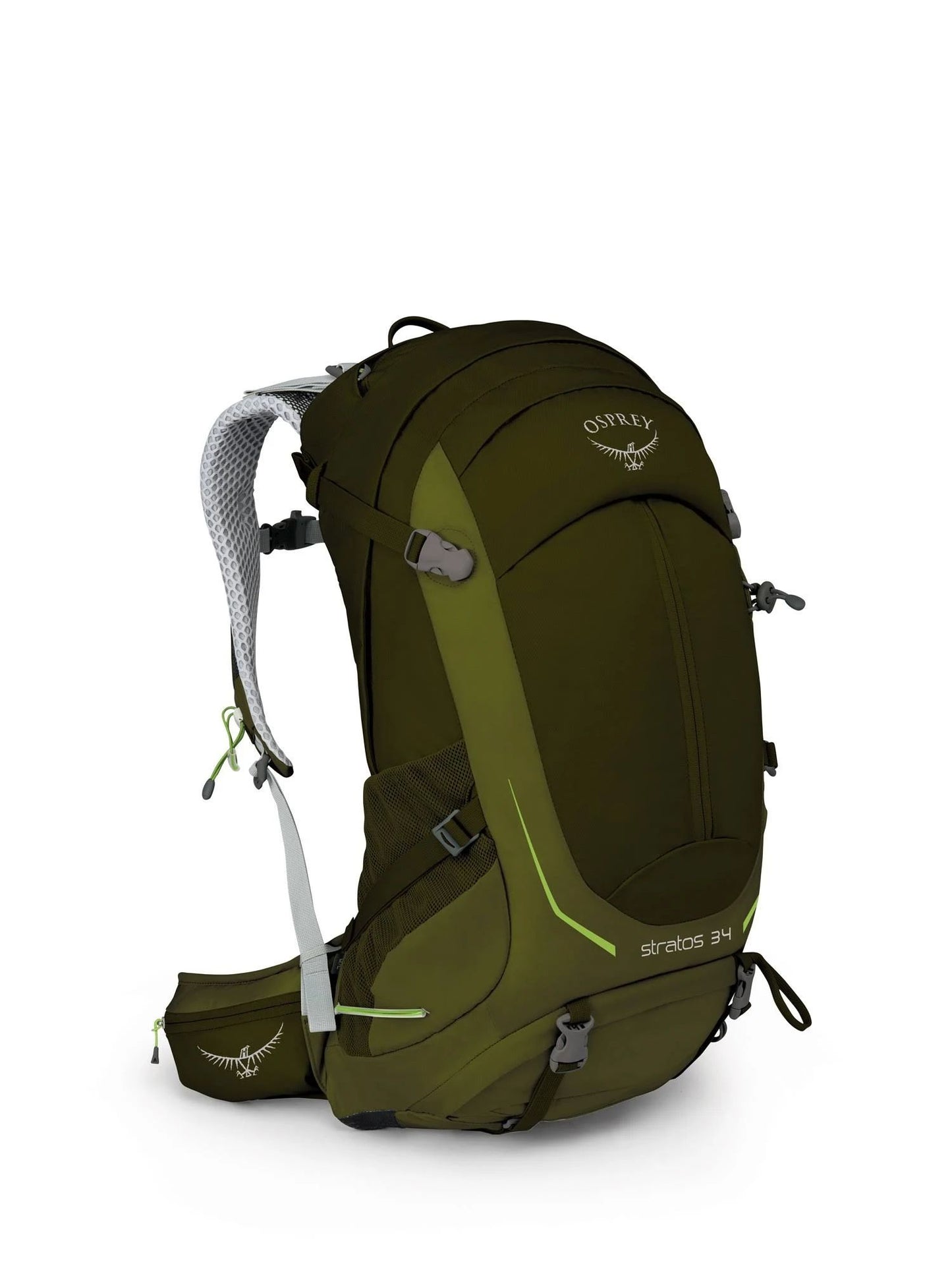 Osprey Stratos 34 Backpack - Medium/Large - Gator Green