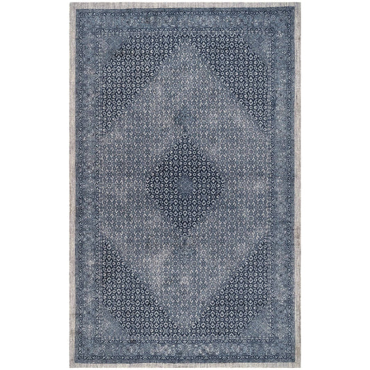 nuLOOM Reese Vintage Dark Blue 5 ft. x 8 ft. Area Rug